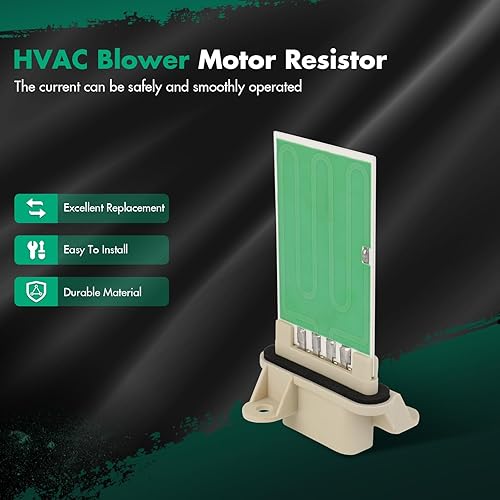 Miniatura 938 de SCITOO Resistencia de motor de ventilador HVAC para 2008-2013 para Chrysler 300/2008-2016 para Town & Country/2008-2010 para Dodge Charger/2008-2018