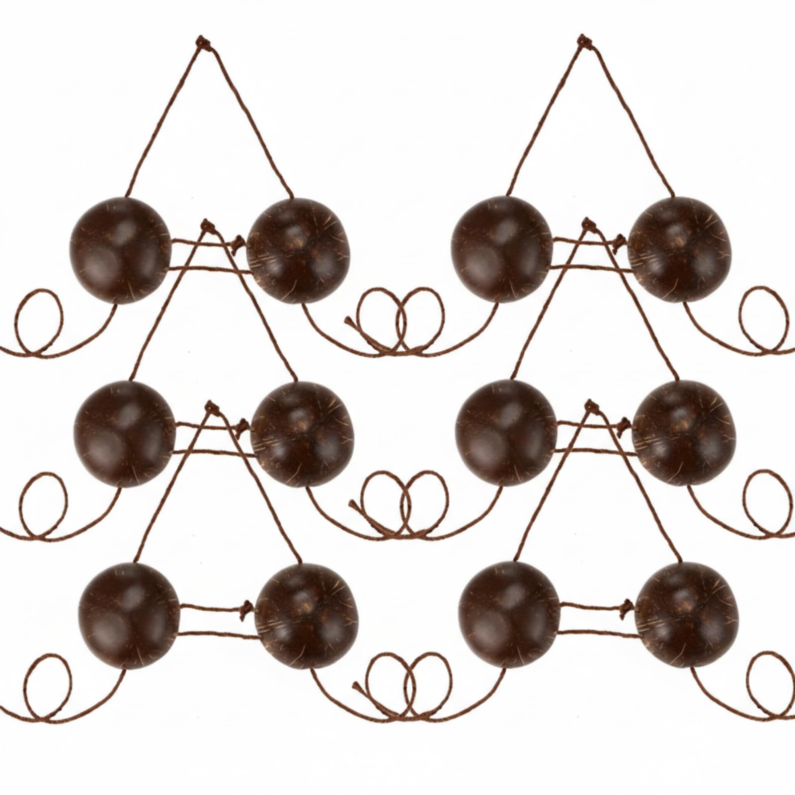 Shyyween Coconut Shell Bra Tops for Hawaiian Luau Costumes