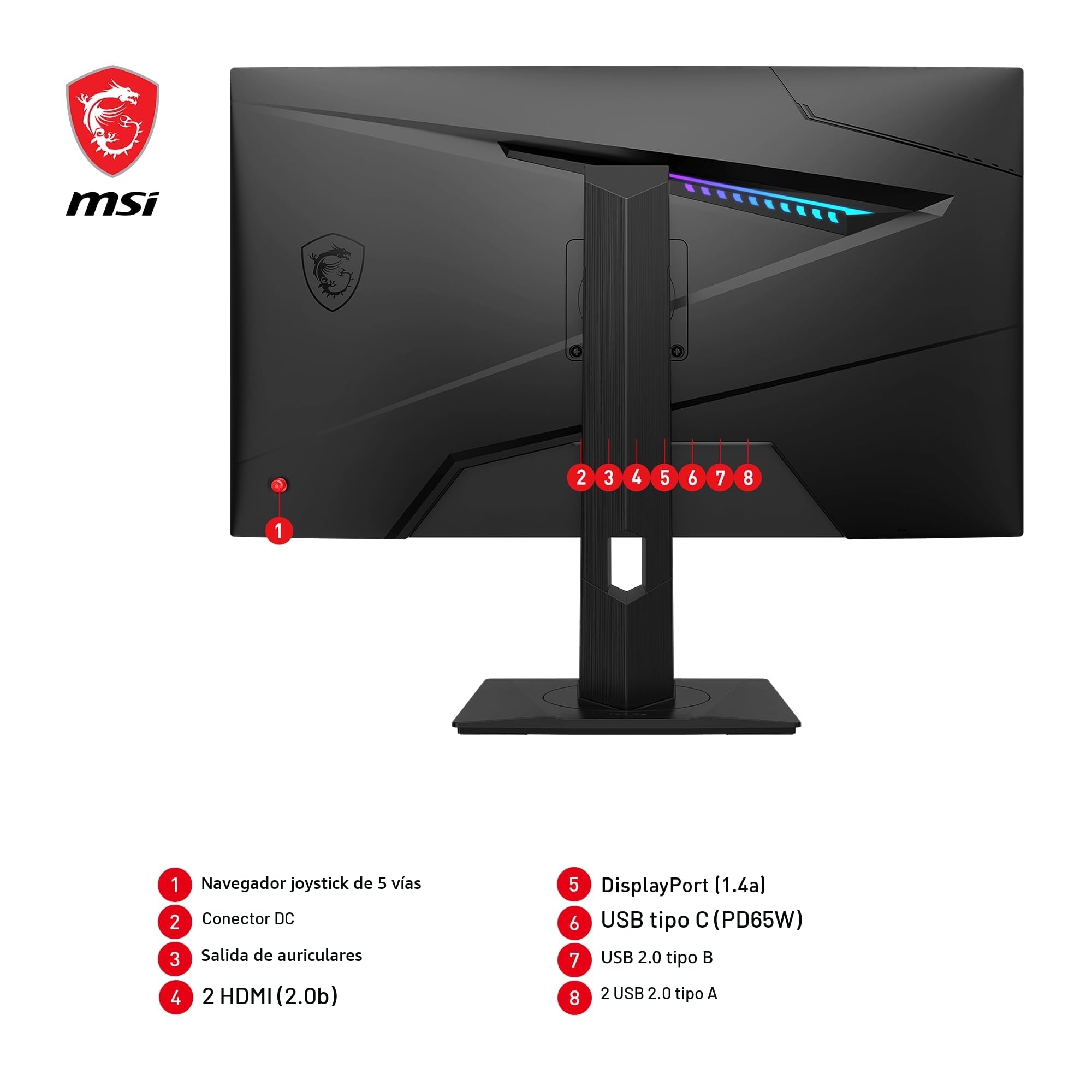 MSI mag 274QRF QD E2 - Monitor Gaming de 27