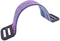 Vista 5 de G733 - Correa para auriculares G733, repuesto para auriculares Logitech G733 inalámbricos G335 con cable para juegos (vector menta) (rayas moradas)