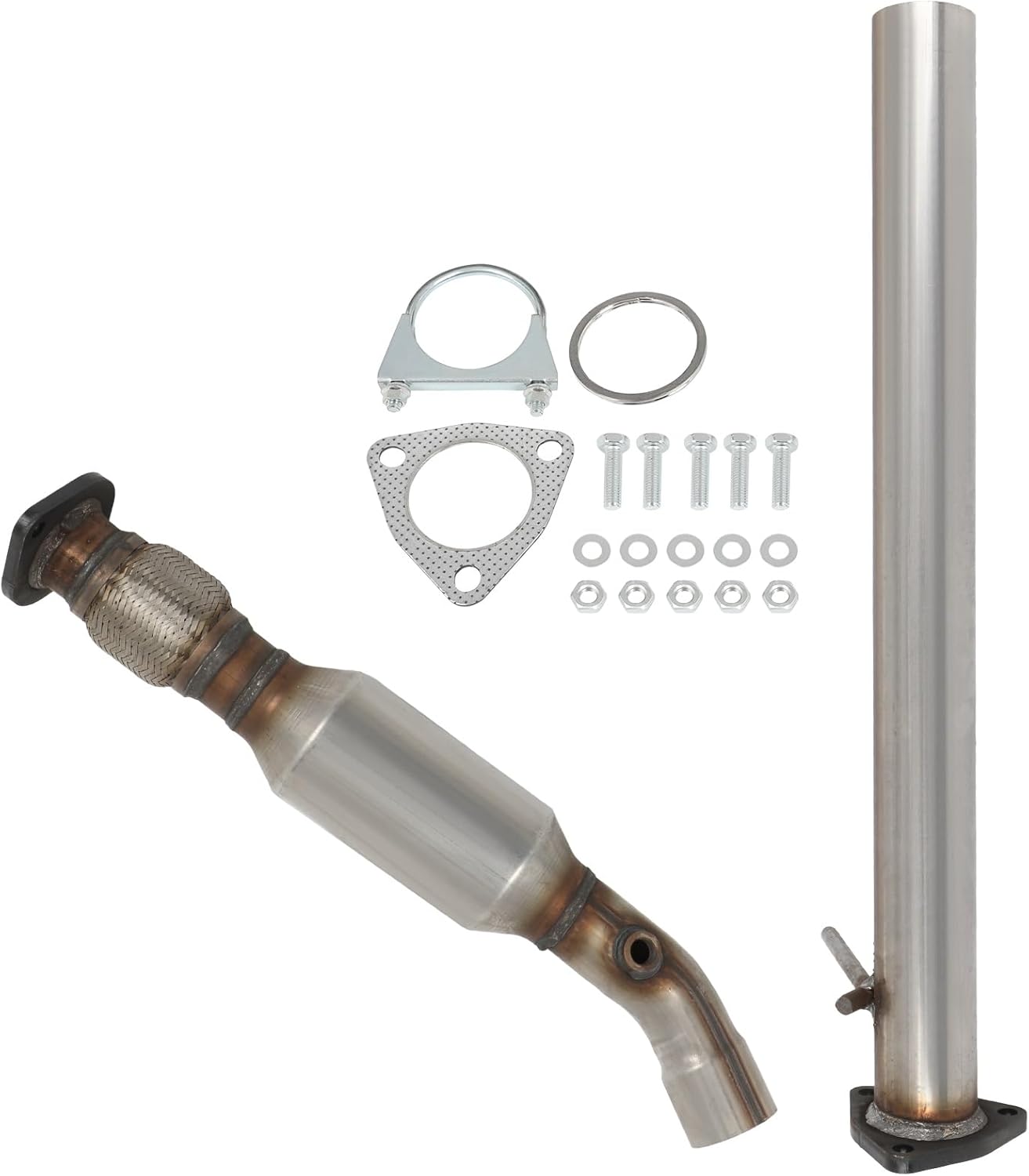 Front Exhaust Catalytic Converter SCITOO Compatible with 2005-2009 For Chevy 3.4L,2006-2009 For Pontiac 3.4L,Replace 54526,EPA Compliant