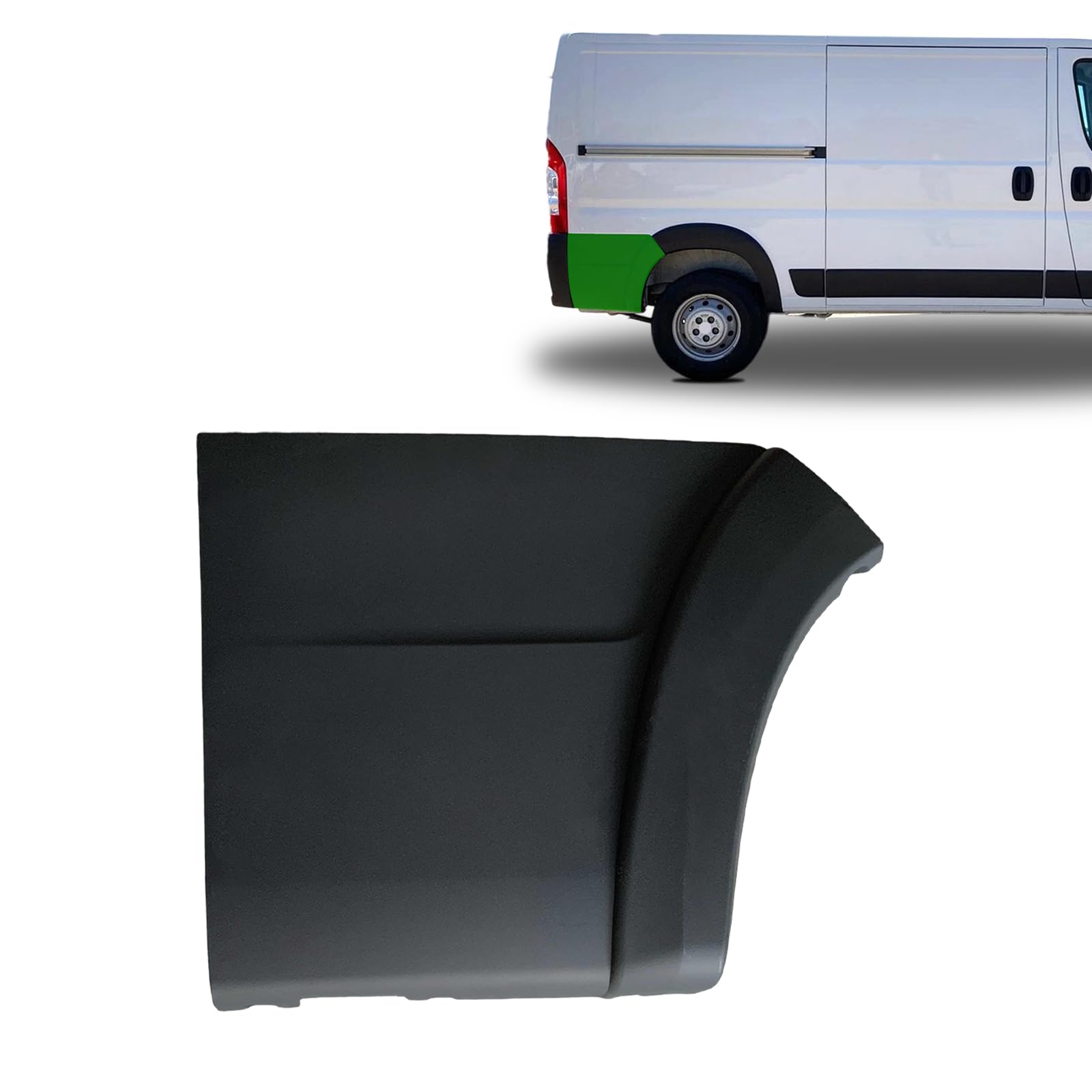 Copgge Rear Quarter Panel Trim Molding Cover Side Panel Fits for Ram ProMaster 1500 2500 3500 Cargo Van 2019 2020 2021 2022 Short Body Standard Model