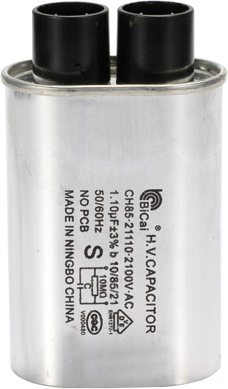 BlueCatELE 1.1 mfd uF Microwave Capacitor Compatible for GE WB27X10907 and Others