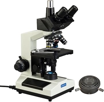 OMAX M837ZL-A195KL 2500X Trinocular Compound Biological LED Microscope