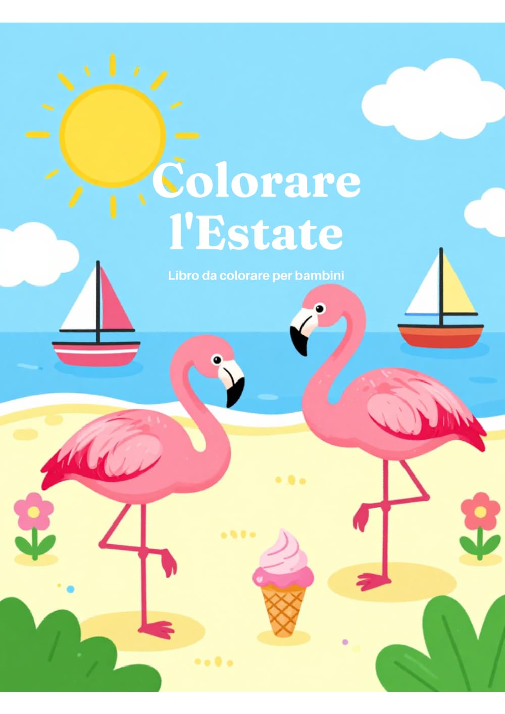 Colora L'Estate: Libro da Colorare per Bambini