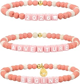 Graduation Gifts for Her Class of 2026 - Compass Graduation Bracelets 2026, Jewelry for Graduates, College Grad Gifts