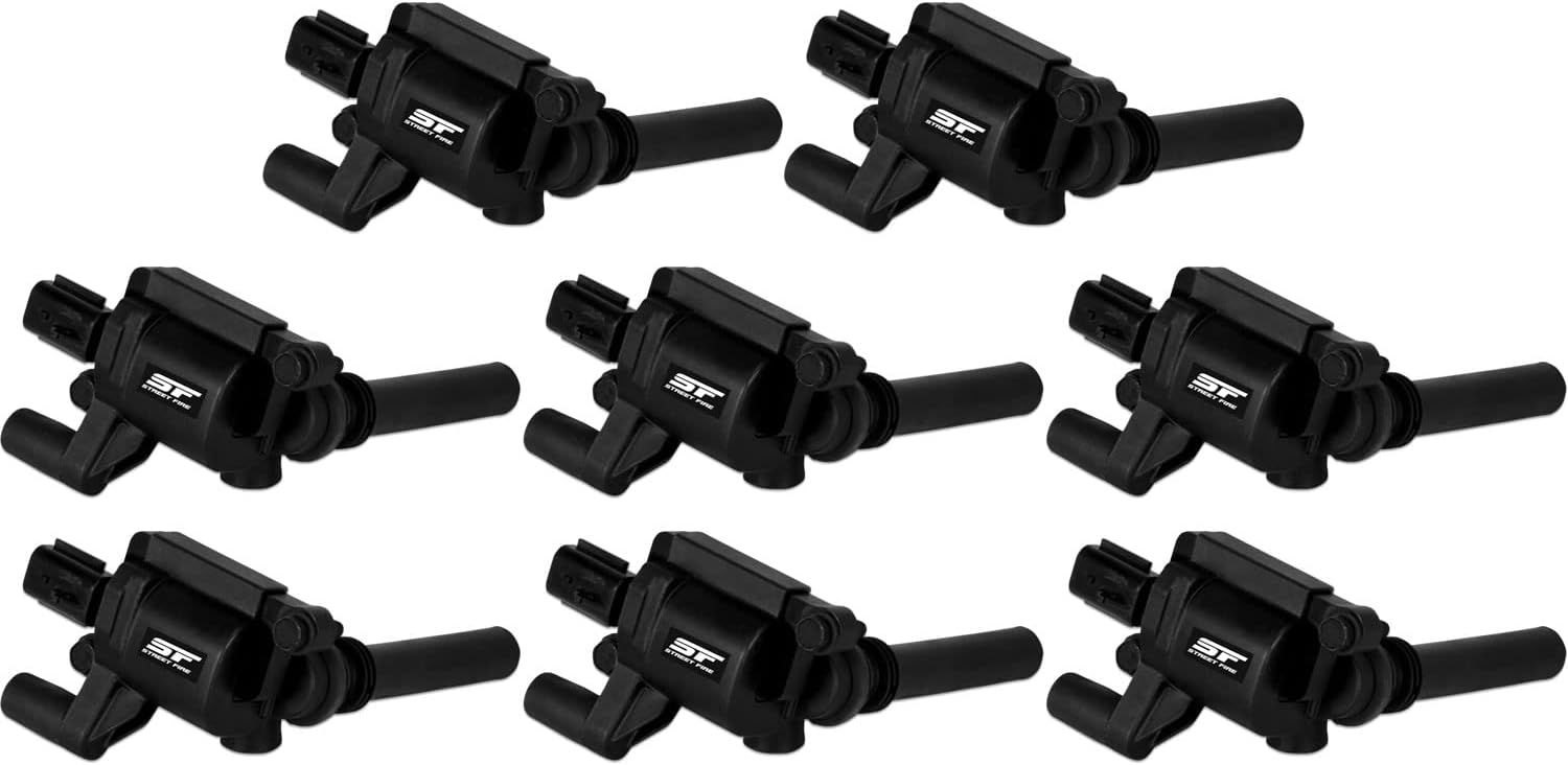 MSD Street Fire 55178 Ignition Coils - Black - 8-Pack