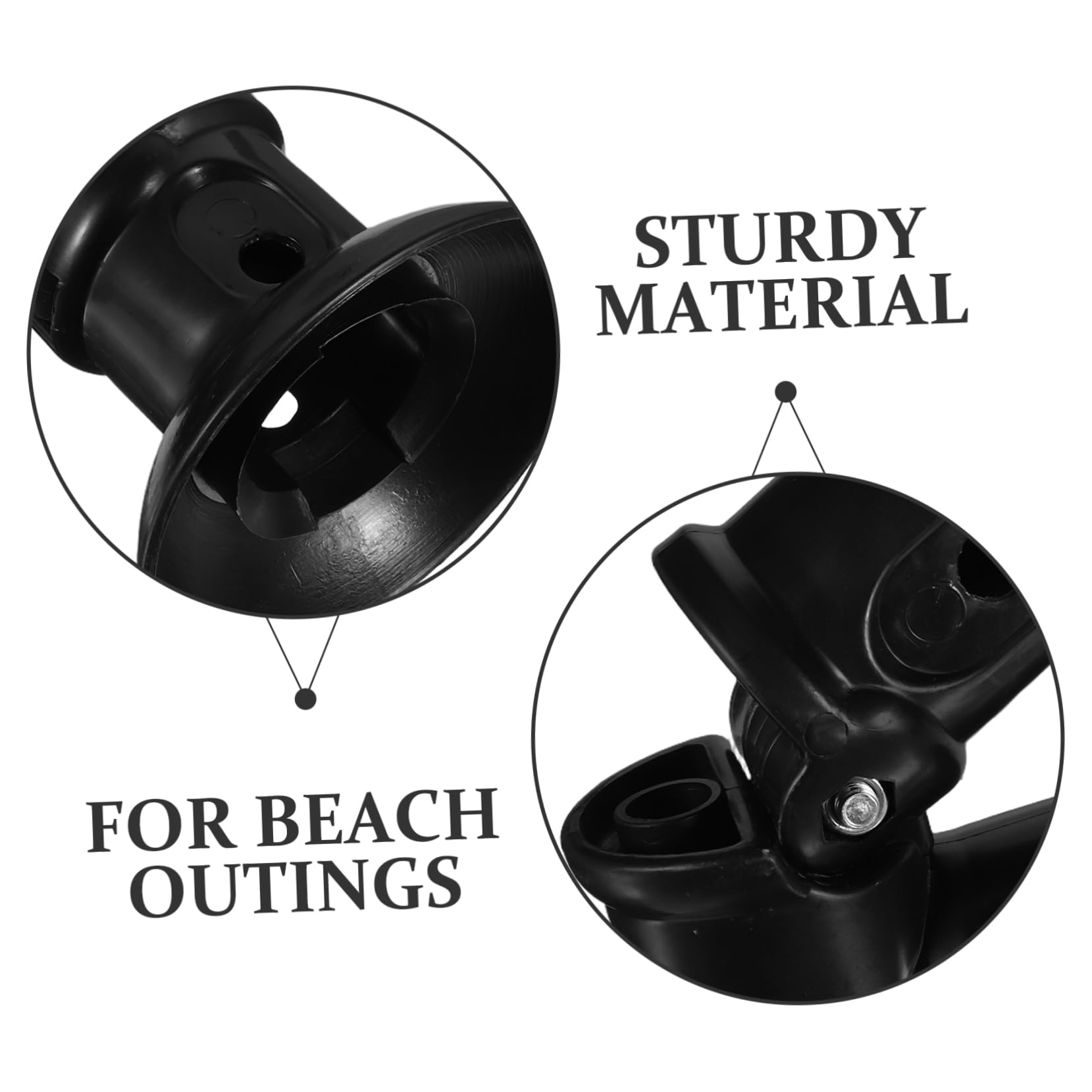 Sombrilla De Playa Accesorios De Reemplazo Para Camping y Picnics Compatible Sombrillas De Patio y Exterior Diseño y Portátil Interior