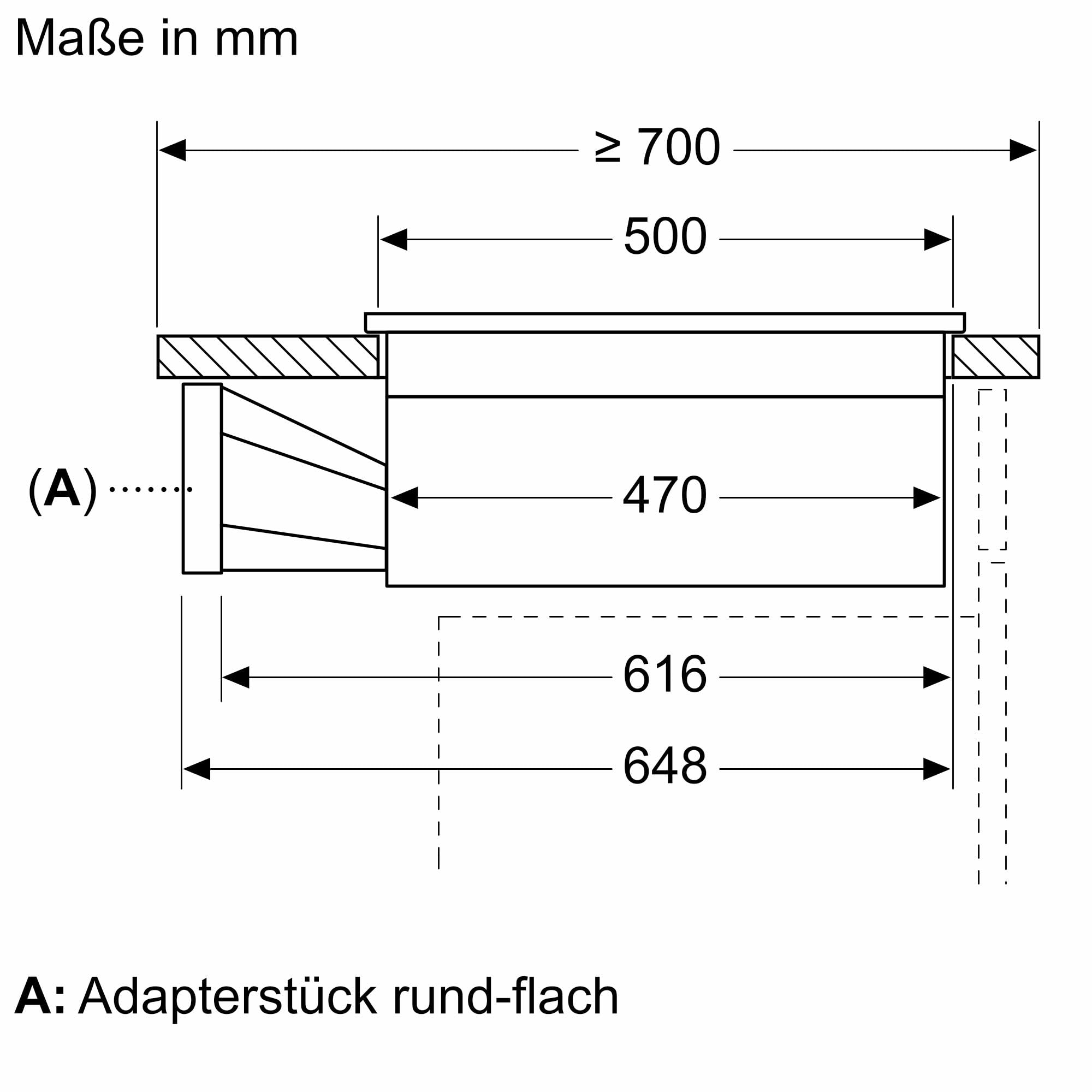 NEFF V58NHQ4L0 N 70 Induktionskochfeld mit integriertem Dunstabzug 80 cm Rahmenlos aufliegend