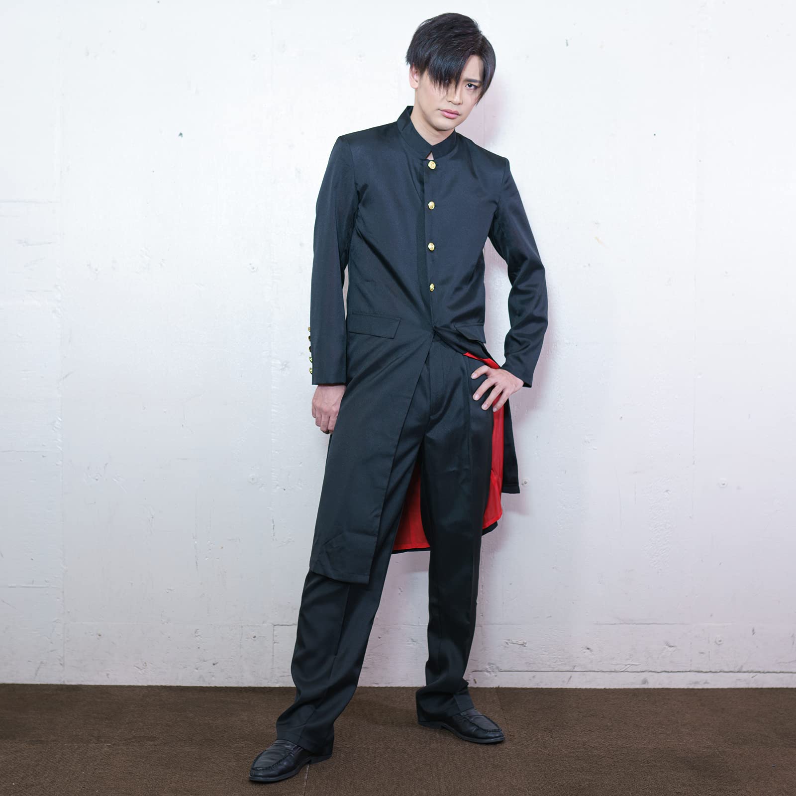 スペースホビー] コスプレ ヤンキー メンズ 男性 衣装 特攻服 3点  