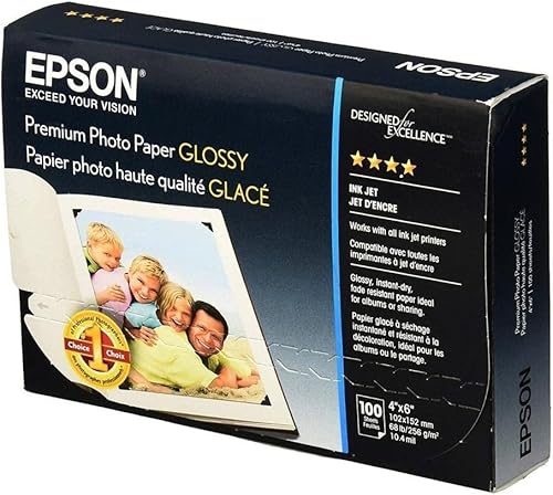 Miniatura 4 de Papel para fotografía Epson de calidad prémium brillante Blanco