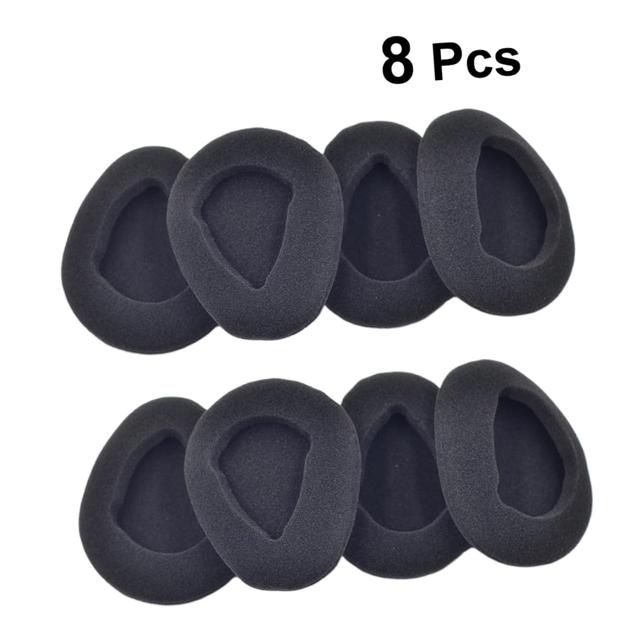 Lurrose 3 Series Almohadillas De Esponja para Auriculares Cojines De Repuesto para Mayoría De Auriculares Y Limpieza Compatible con Diversos 8 Piezas X 3