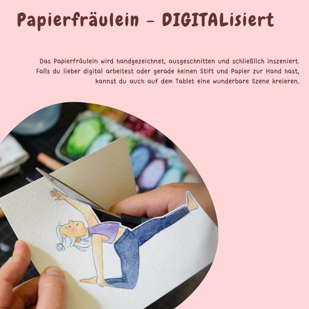 Papierfräulein & friends. Die Mini me Zeichenschule: Dein Mini me zeichnen und inszenieren