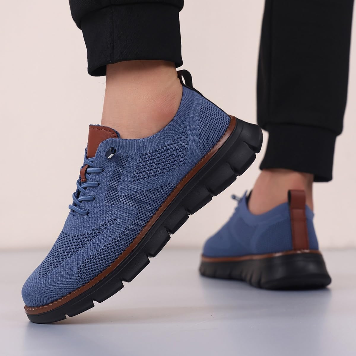 Zapatos Urbanos Breeze Para Hombre - Ultra Cómodos, Sin Cordones, Con Soporte Arco Y Suela Antideslizante