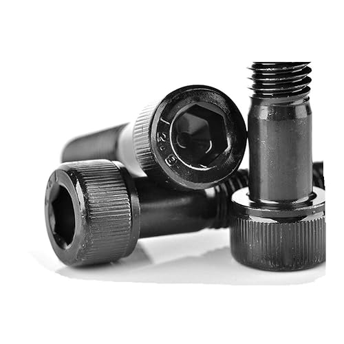 Miniatura 10 de FullerKreg M6-0.039 x 0.394 in ISO 4762 Hex Drive Clase 12.9 Tornillo de acero de aleación con acabado de óxido negro (paquete de 50)