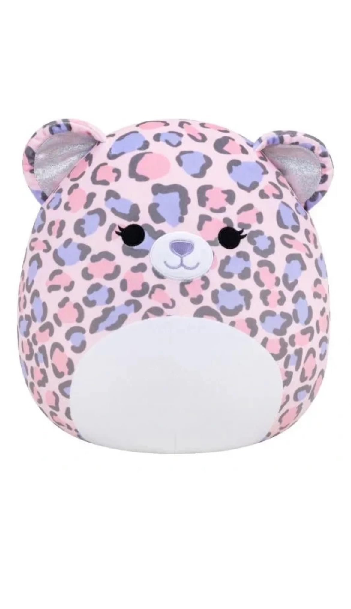 Squishmallows - 7.5'' Squishmallows - Dallas Purple And Pink Spotted Leopard/Plush