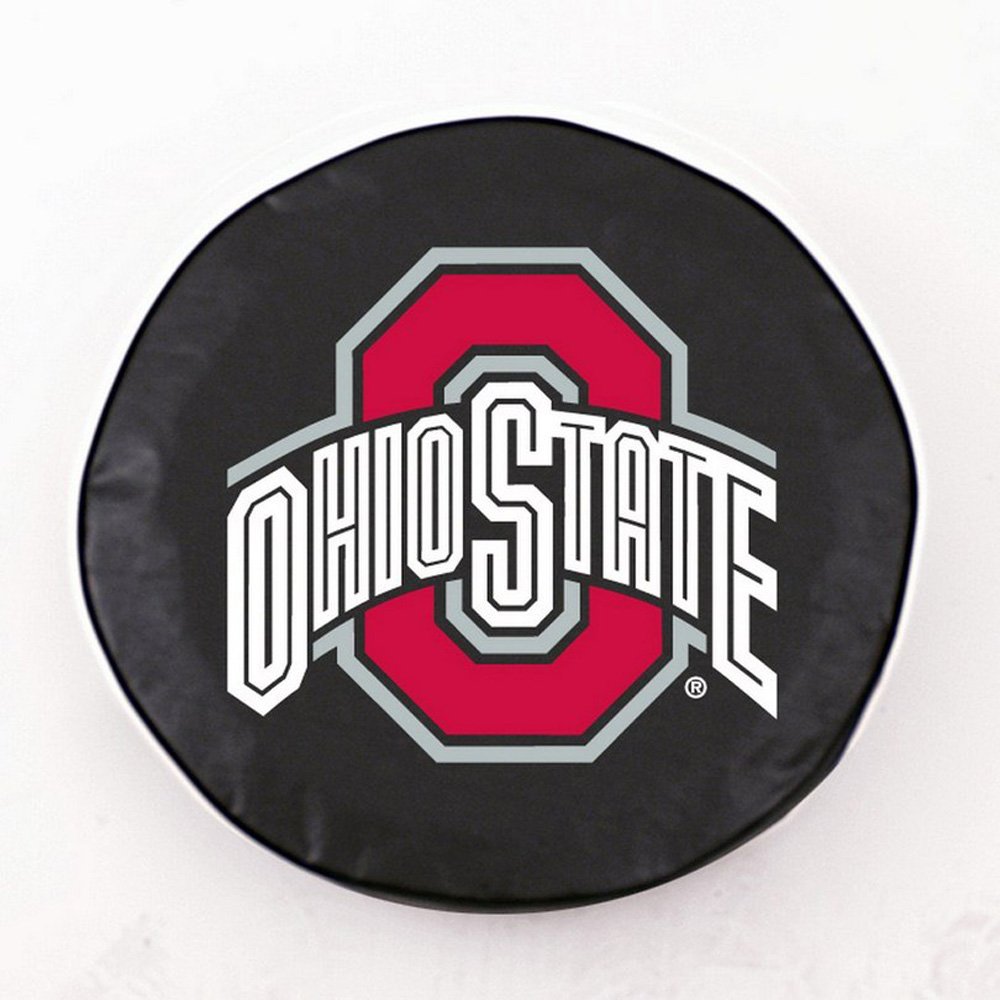 Holland Bar Stool TCFOhioStBK-29 x 8 Ohio State Tire Cover-Black