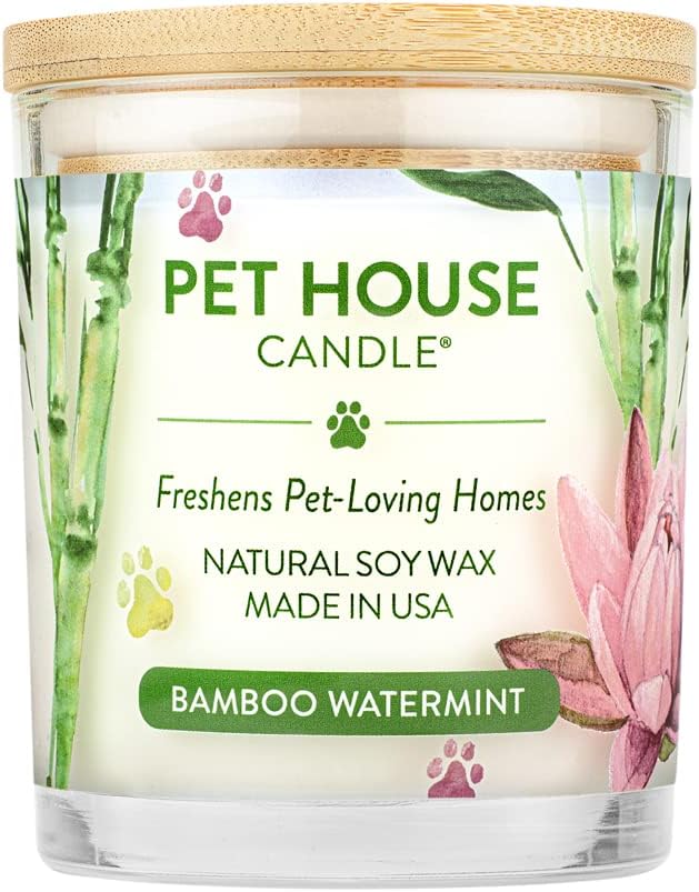 One Fur All Pet Odor Eliminator Natural Soy Wax, Bamboo