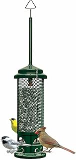 Squirrel Buster Legacy Squirrel-proof Bird Feeder w/4 Metal Perches, 2.6-pound Seed Capacity