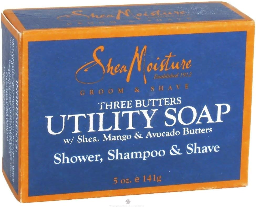 Shea Mst 3 Bttrs Utility Size 5z Shea Moisture 3 Butters Utility Soap 5z2