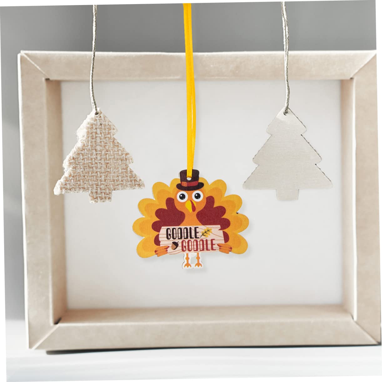 Cabilock 3 Set Ciondolo Di Legno Decorazione Casa Home Decoration Decorazioni Autunnali Ornamenti Autunnali Per Albero Banner Decorazioni Dell'albero Del Ringraziamento 16 Pezzi * 3