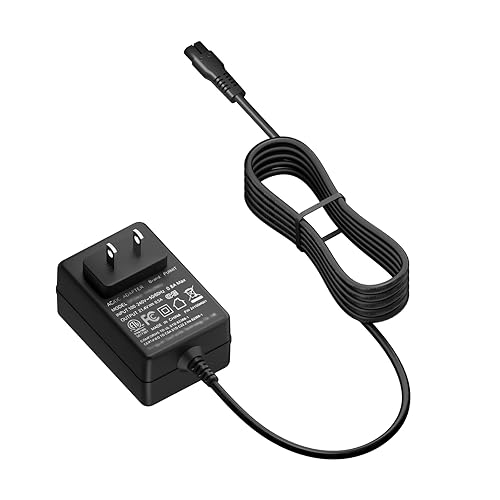 PUIMIT Cargador para Bissell SpinWave 2315 2315A 23159 23157 23158 2307 Inalámbrico Duro Piso Spin Mop Reemplazo 1614563 Adaptador Cable