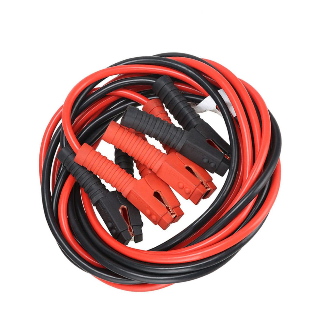 Câbles de Démarrage Voiture en Cuivre et Aluminium, Pinces de Batterie Robustes, Câble Épais 6m pour Connexion Facile Entre Batterie de Démarrage et Générateur