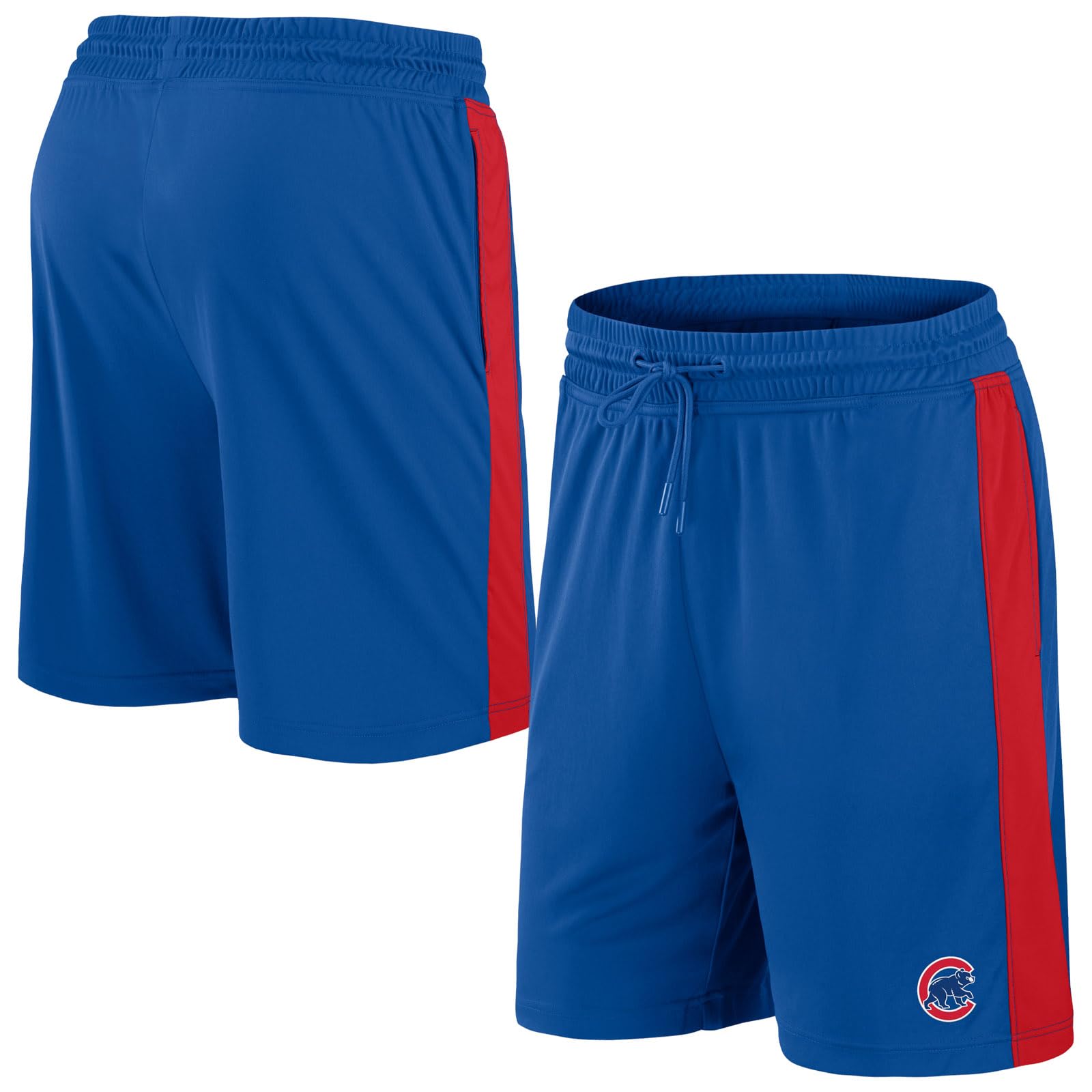 Fanatics MLB Chicago Cubs Iconic Poly Short Woven Panels - Pantalones cortos