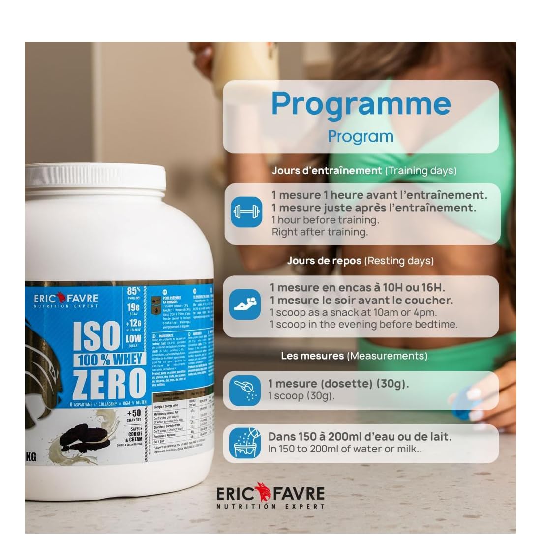 Eric Favre Iso Zero Vanilla 1,5 kg