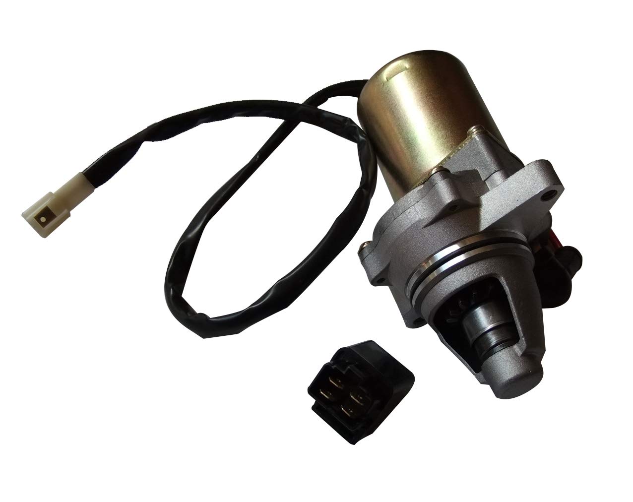 Shamofeng Starter Motor and Relay Solenoid for Suzuki LT80