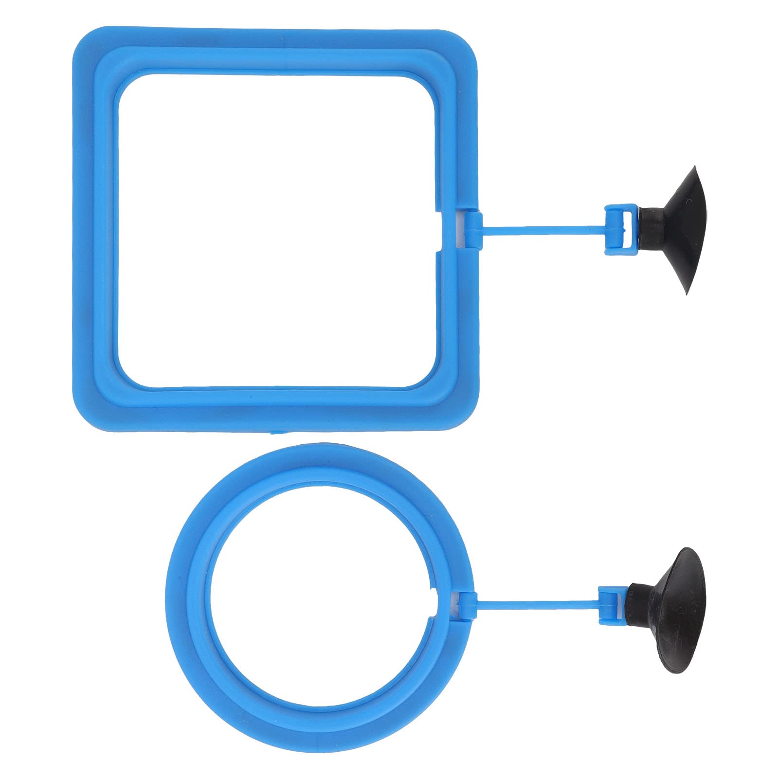 Fish Feeding Floating Food Feeder for Picky Eaters Keep Clean Fish Supplies for Cleaner Water PVC Material