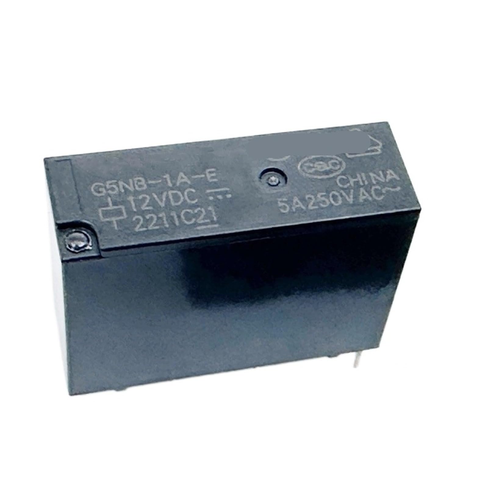 Relais 4 broches G5-1A-E 12 V CC 46F1-12 V-3 A pour circuit imprimé - 3