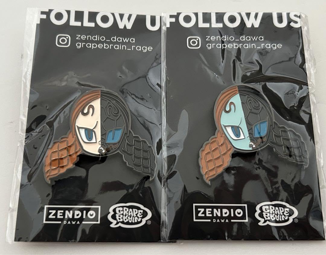 Amazon.co.jp: GRAPE BRAIN タイ TTE限定 みみみちゃん ピンズ 2個 BCT