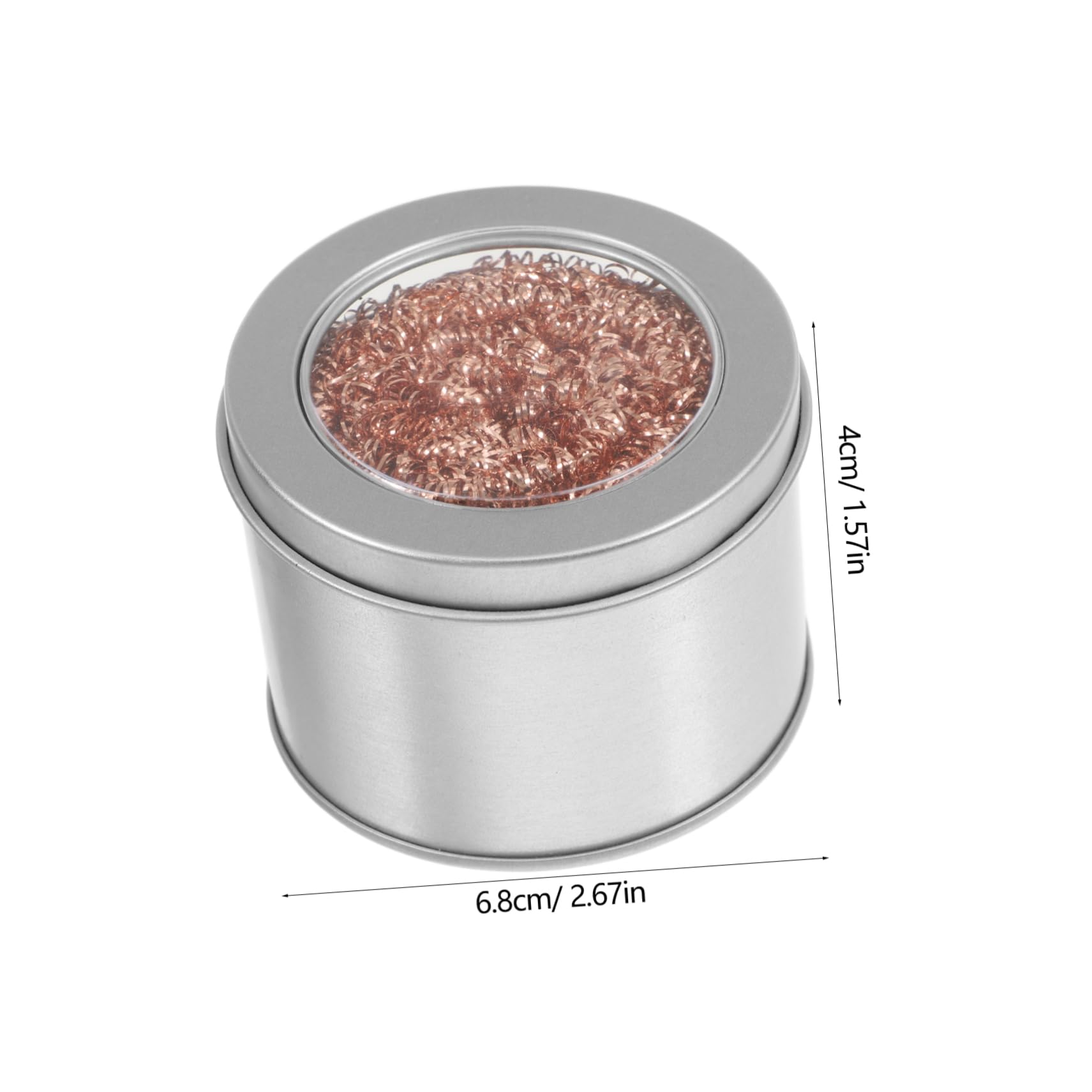 KICHOUSE 1 Set Soldering Tip Cleaner with Coiled Wire Ball for Efficient Soldering Portable Design for Home Professional Use