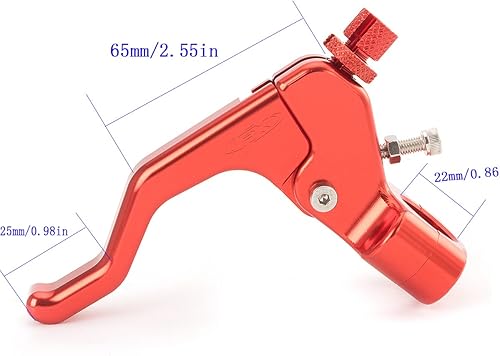 Miniatura 2 de PROCNC Palanca de embrague de cable corto para acrobacias Honda CBR300R 2014 2015 2016