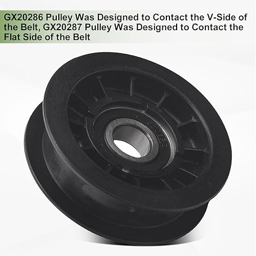 Miniatura 7 de Kit de reparación de polea de correa de transmisión de transmisión GX20286 GX20287 GX20006 para cortacéspedes John D-eere serie L100, reemplaza