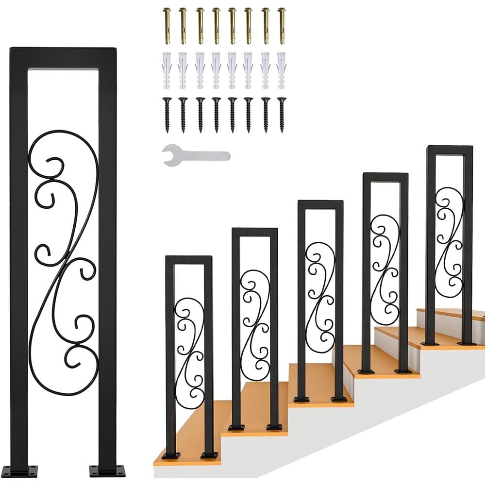 Rampe pour escalier intérieur Artiz idéale pour sécuriser l'accès à une véranda lumineuse