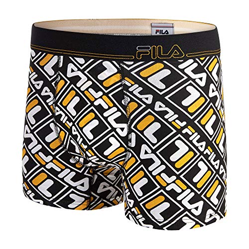 Fila Men's 3" No Fly Boxer Brief with Built in Pouch Support (2-Pack of Trunk Briefs)3