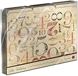 Punch Studio PUN42764 File Folder Numerals