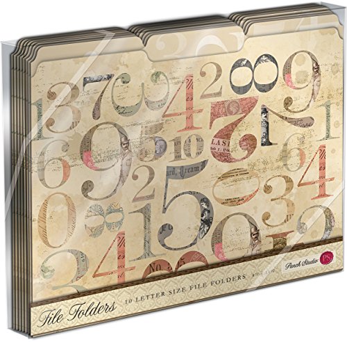 Punch Studio File Folder Numerals