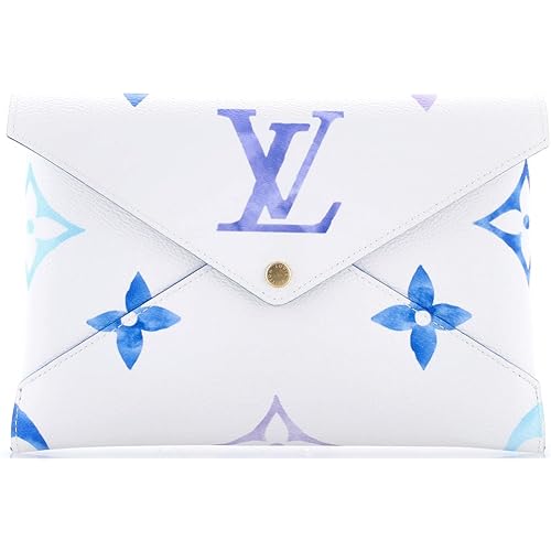 Louis Vuitton, Pre-Loved Kirigami Pochette Set By The Pool Monogram Watercolor Giant, White