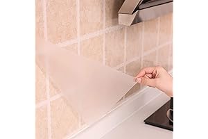 practicalWs Papel para Tapizar Cocina Transparente