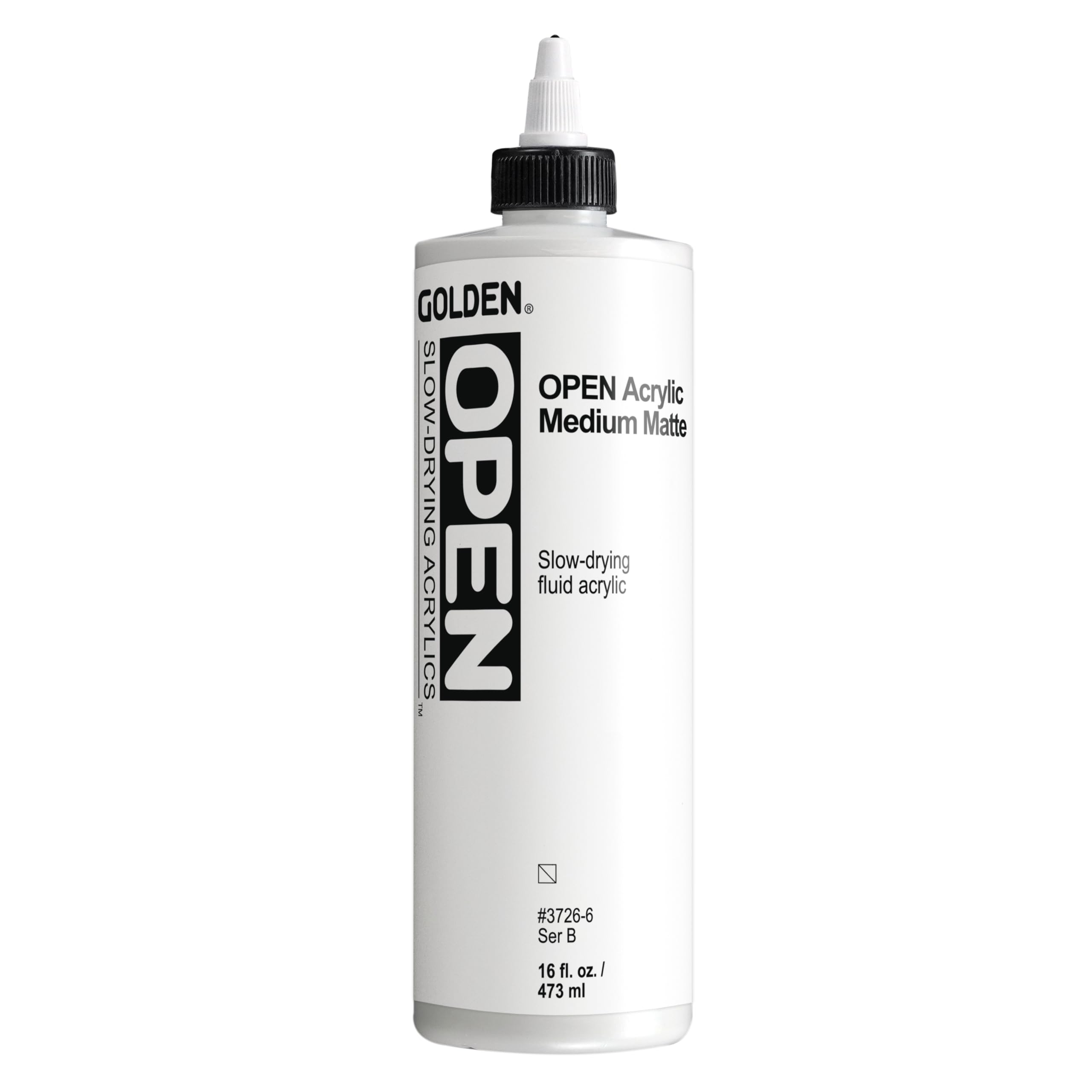 Golden : Open : 473ml : Acrylic Medium Matt