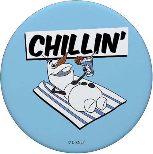 Miniatura 3 de Disney Frozen Olaf Chillin' Summer Portrait PopSockets Grip y soporte para teléfonos y tabletas