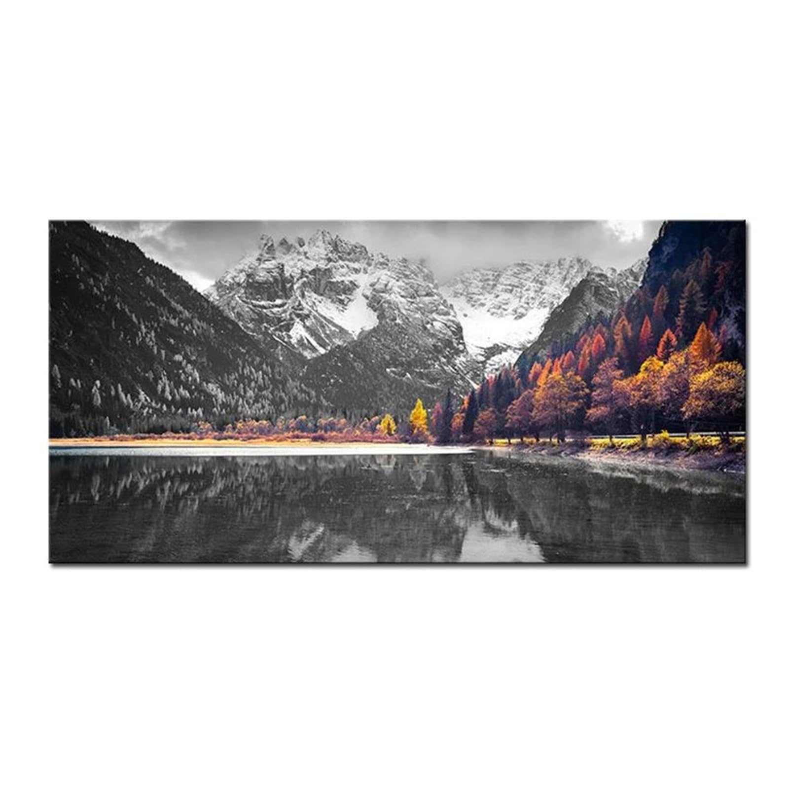 Byambd I Aesthetic Pictures Urban Architecture Landscape Posters No Frame Modern Home Decoration Wall Art Prints Canvas Painting(,50X100cm)