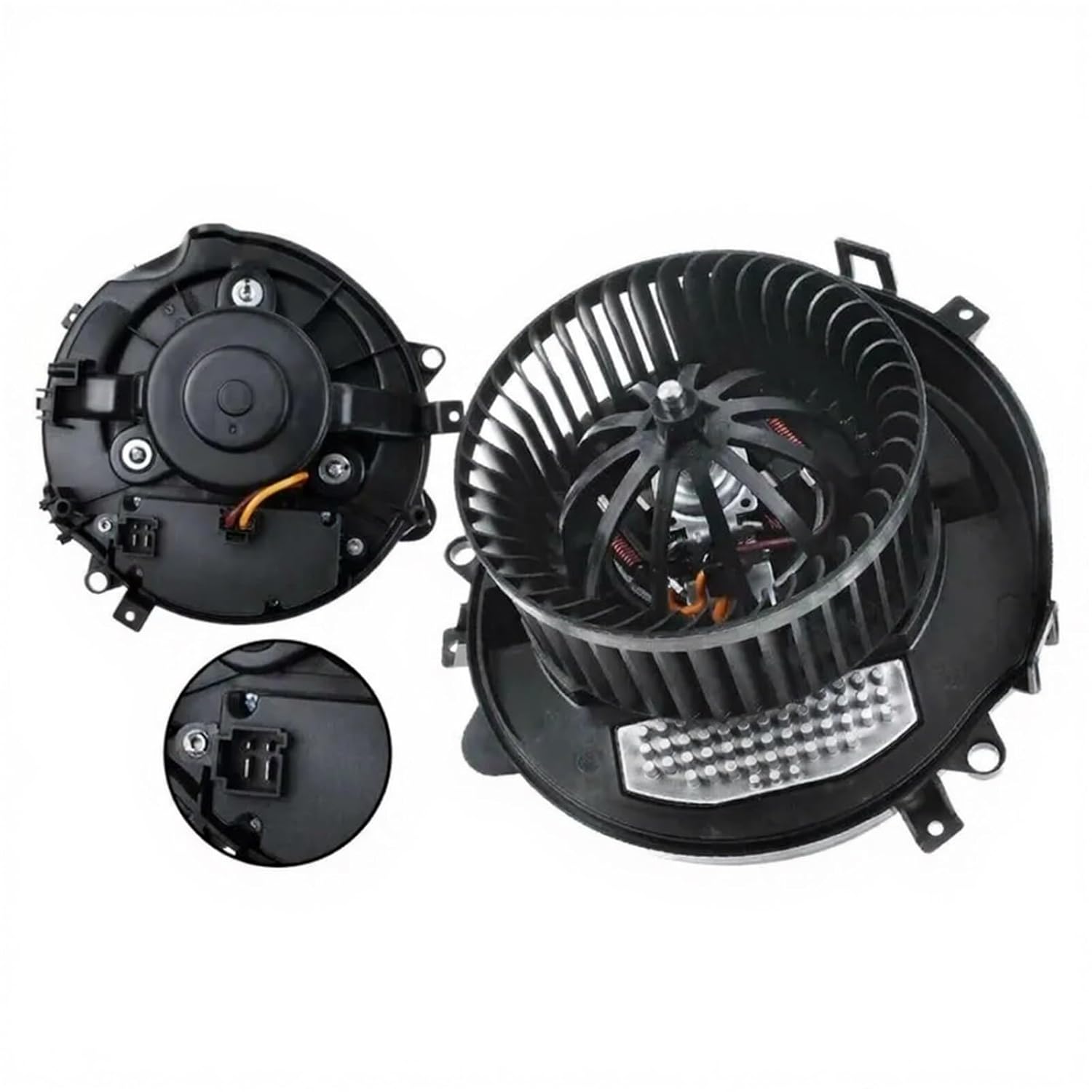 Heater Blower Motor Fan with Resistor 5Q2819021B, Compatible for SEAT Leon/Ateca/Cupra Ateca 9v