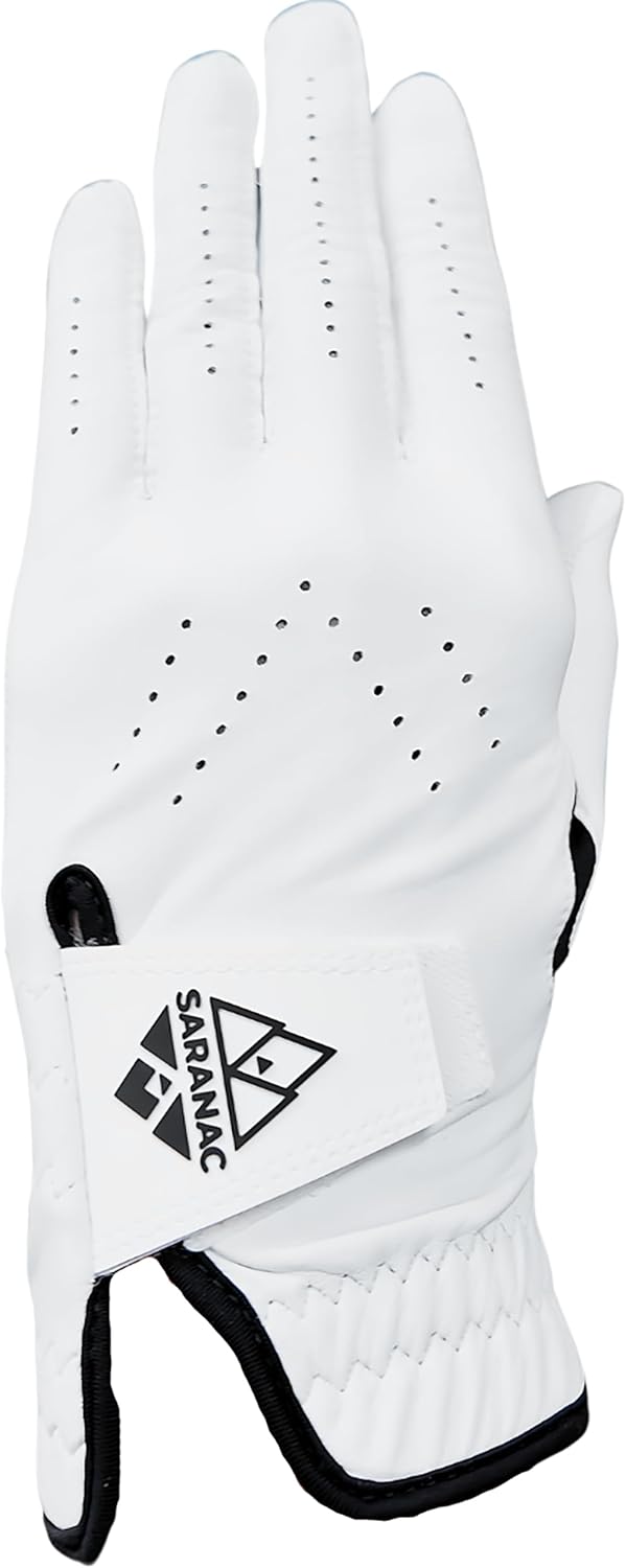 Saranac Premium Cabretta Leather Enhanced Grip Golf Glove, Women's