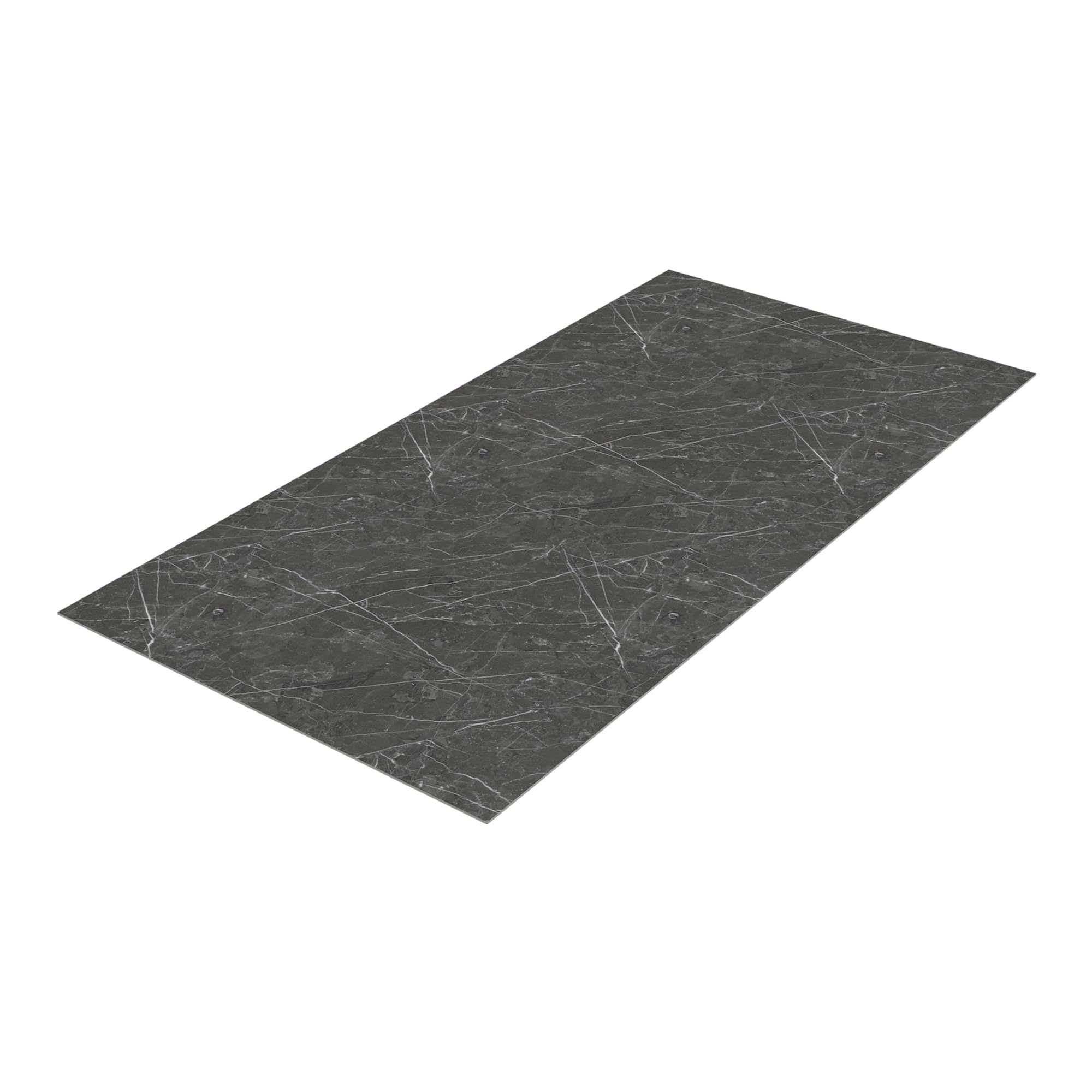 [neu.haus] Set di 16 Pannelli Decorativi in PVC per Parete Rivestimento Murale per Interni Bagno Cucina Soggiorno Pannelli 60x120 cm Resistenti all'Umidità e Raggi UV Effetto Pietra - Grey Diamond