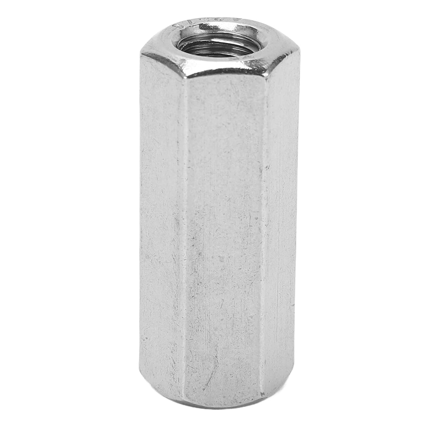 5PCS 304 Steel Coarse Hex Coupling Nut M10 Heavy Duty Hex NutThread Connection Nut for Screw Rod Fixing Mechanical Assembly