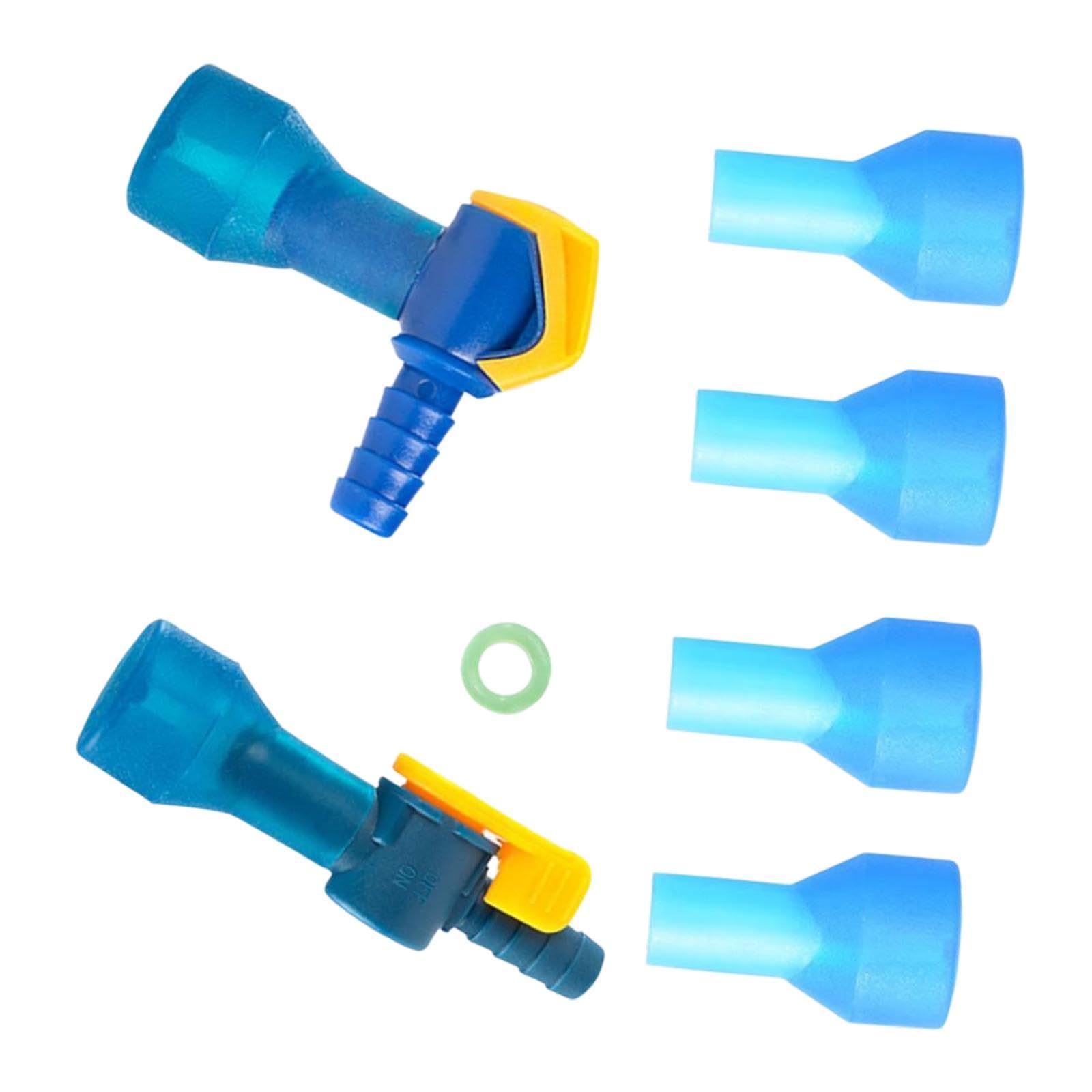 CALANDIS Hydration Pack Bladder Connector Bite Valves Kit for Outdoor Activities BBQ Bright Blue | Hydration Packs | Hiking Backpacks | Camping & Hiking | Outdoor Sports | Sporting Goods-image-46